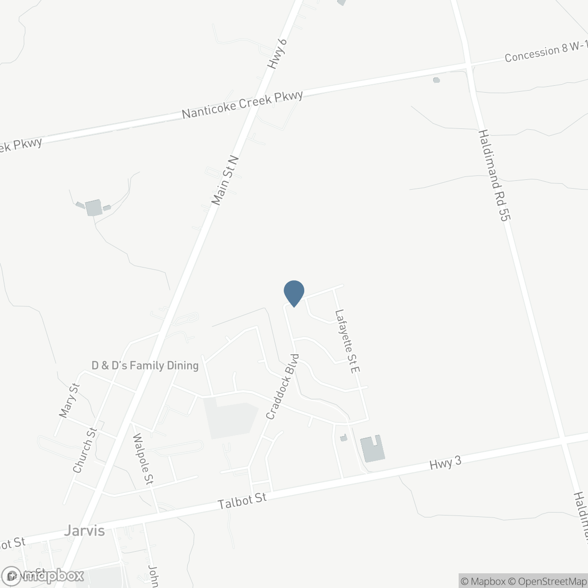 131 CRADDOCK Boulevard, Jarvis, Ontario N0A 1J0